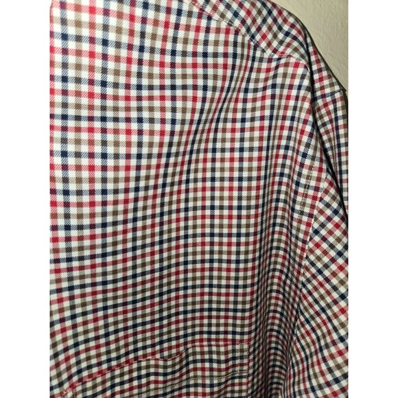 Brooks Brothers The Original Polo Shirt Gingham Check Button Down Size Small - Picture 3 of 5